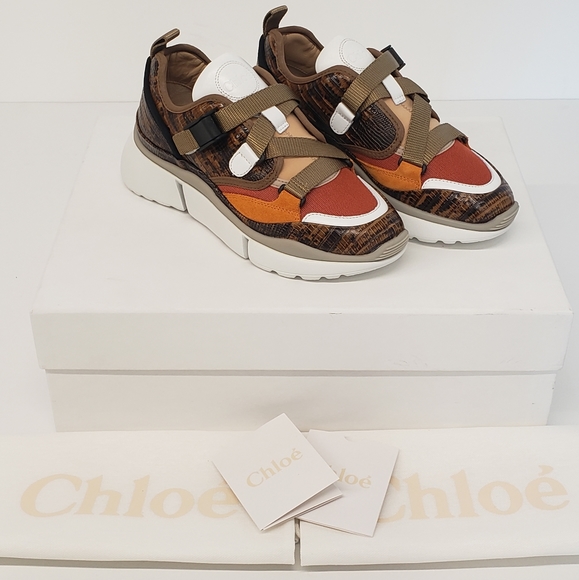 sonnie low top sneaker chloé